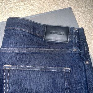 Express Men’s Indigo Slim Straight Jeans